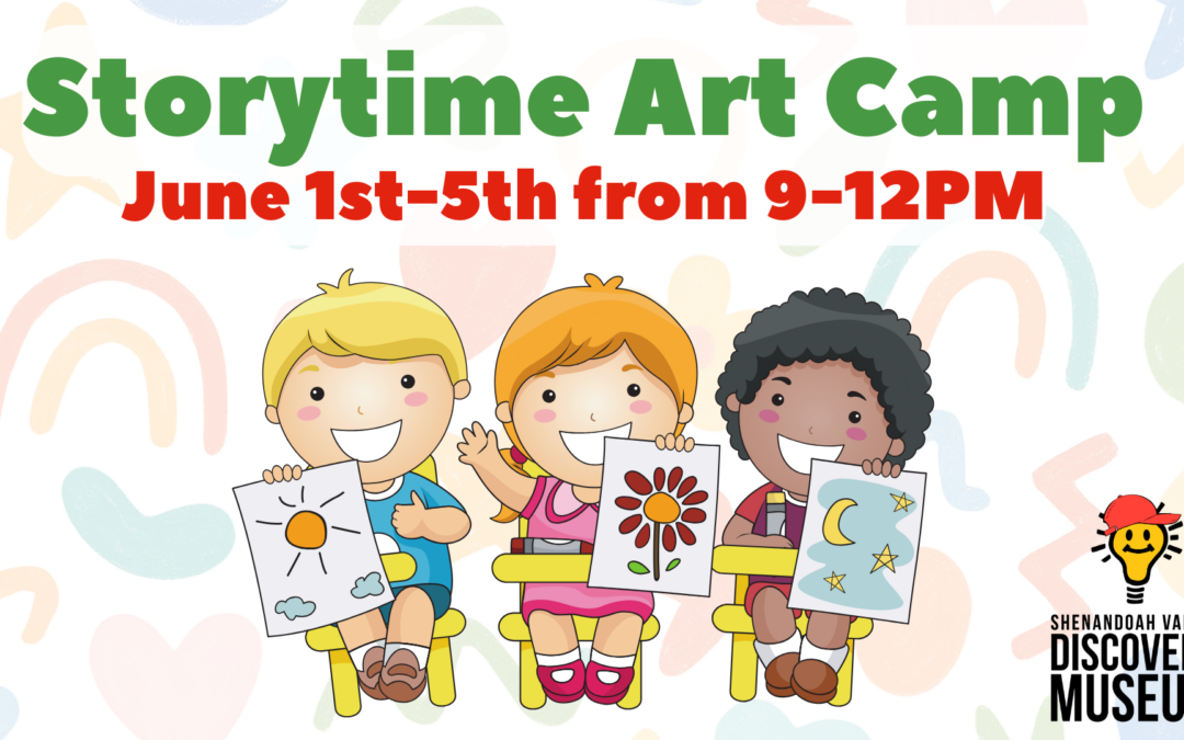 Storytime Art Camp, PreK-Kinder